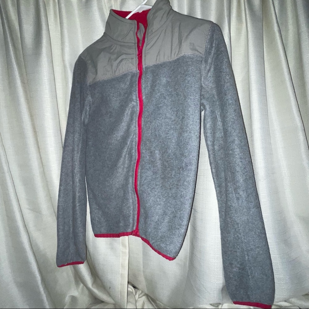 Grey pink trimming Aeropostale sweater